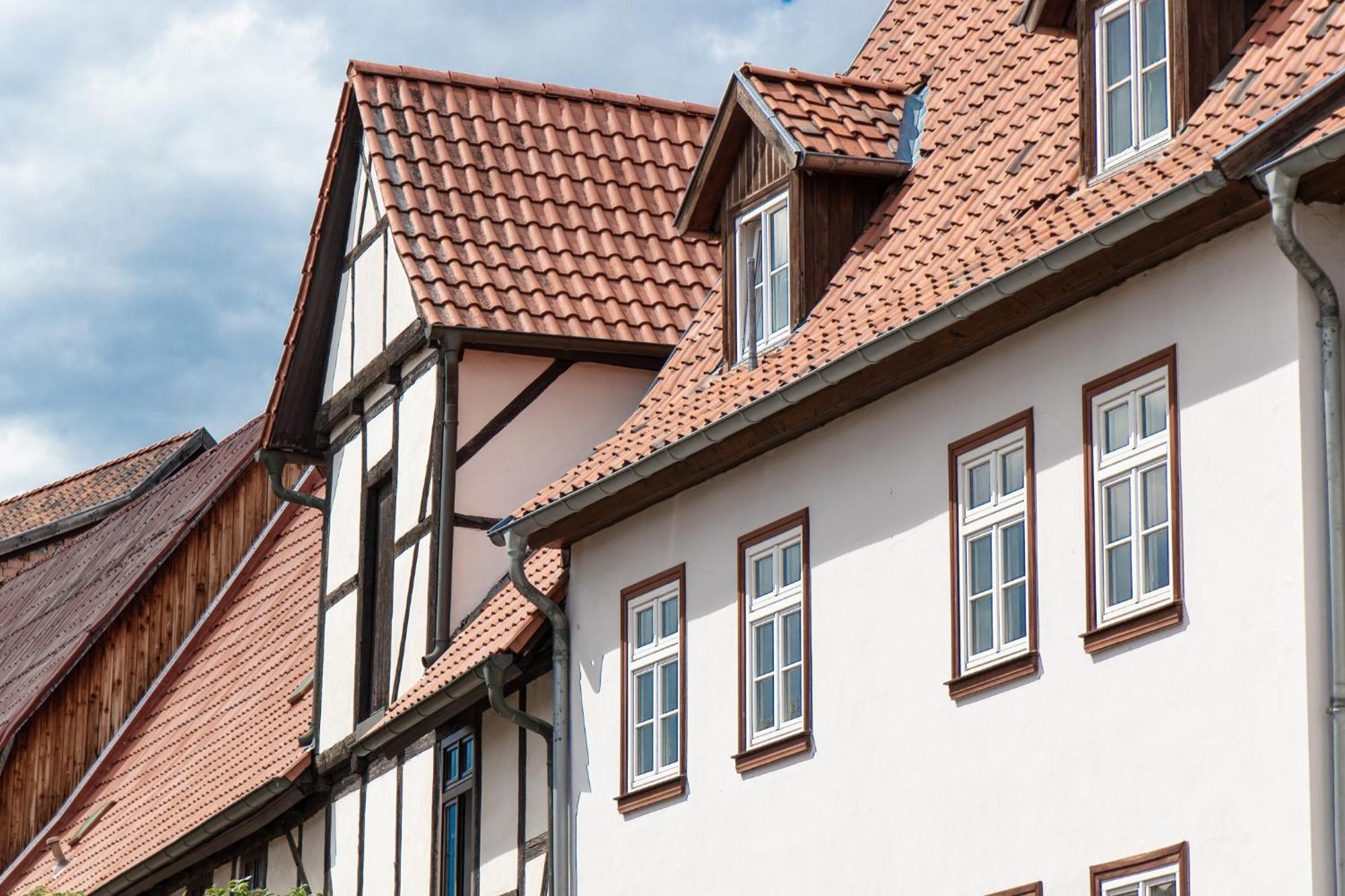 Ferienhaus Im Altstadtgaesschen Mit 3 Badezimmern 크베들린부르크 외부 사진