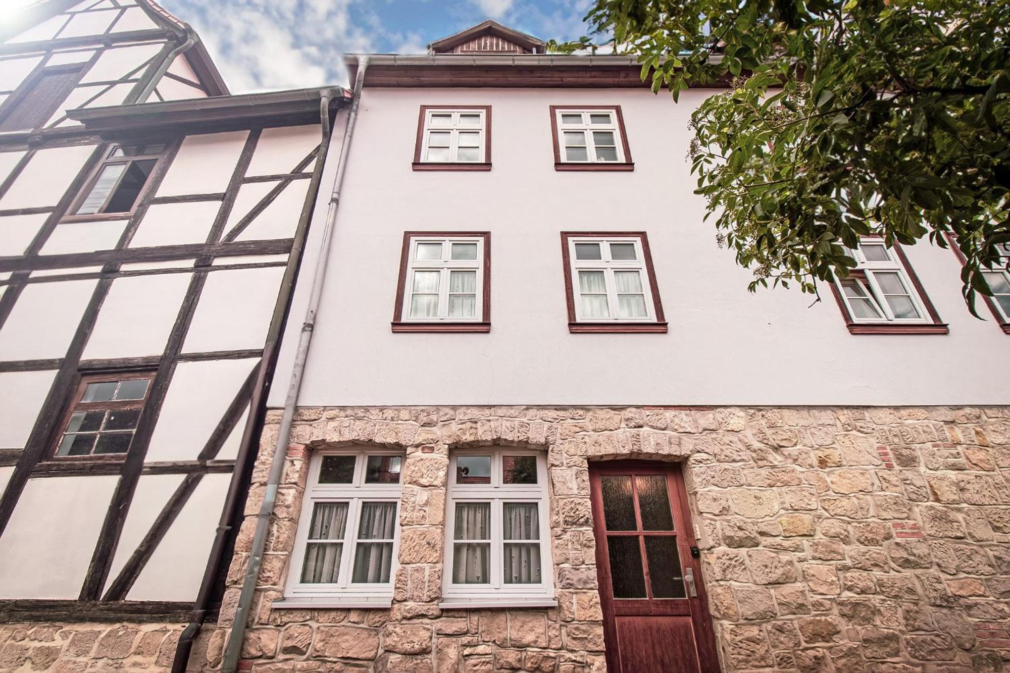 Ferienhaus Im Altstadtgaesschen Mit 3 Badezimmern 크베들린부르크 외부 사진